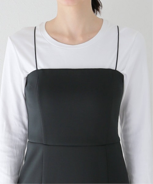 新品タグ付き　VERMEIL par iena スキューバベアワンピ 黒 楽天市場】スキューバベアワンピース VERMEIL par iena