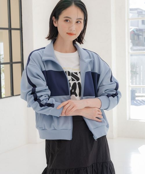 LAKOLE（ラコレ）の「カラーブロックトラックジャケット（）」 - WEAR