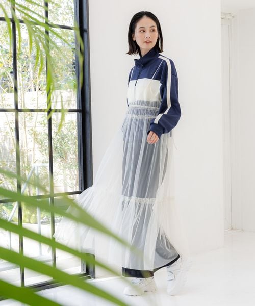 LAKOLE（ラコレ）の「カラーブロックトラックジャケット（）」 - WEAR