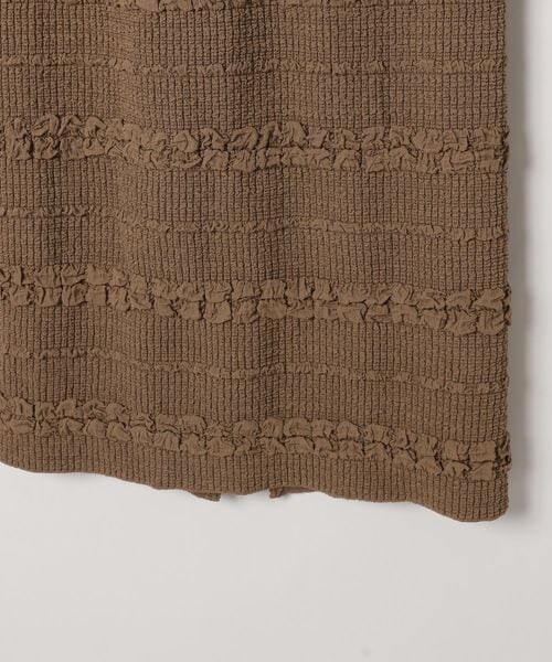 BAYFLOW(ベイフロー)の「≪予約≫ジャガードカットナロースカート(スカート・ナチュラル51/モカ59/ライム71・F)」の16枚目の写真