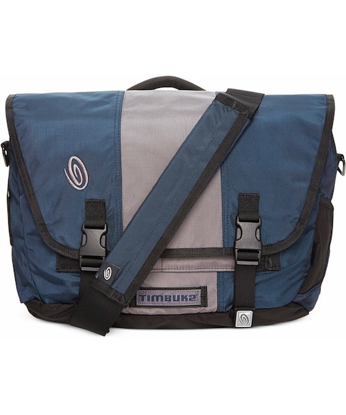TIMBUK2 メッセンジャーバッグ グレー/青 中型 TIMBUK2 メッセンジャーバッグ グレー/青 中型 TIMBUK2