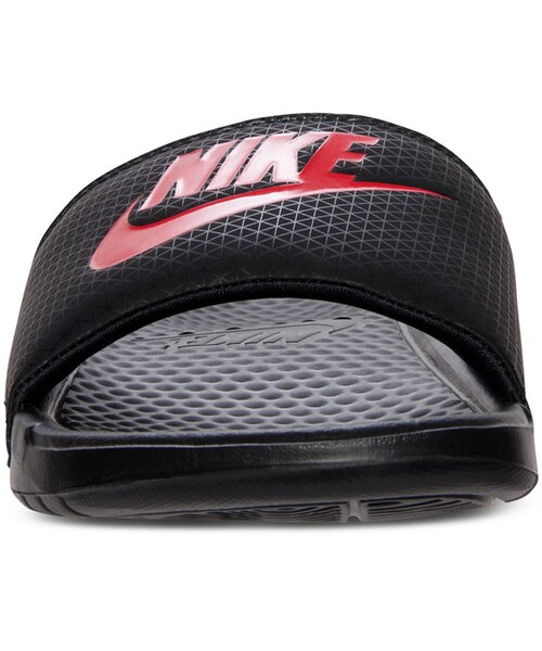 NIKE（ナイキ）の「Nike Men's Benassi JDI Slide Sandals from Finish Line（サンダル・メンズ・BLACK/CHALLENGE RED・13/11/10/7/14/12）」の7枚目の写真