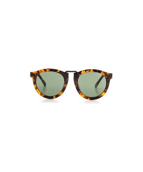 KAREN WALKER（カレンウォーカー）の「Karen Walker Special Fit Harvest Sunglasses（サングラス・レディース・Crazy Tort/Smoke Mono・One Size）」の4枚目の写真