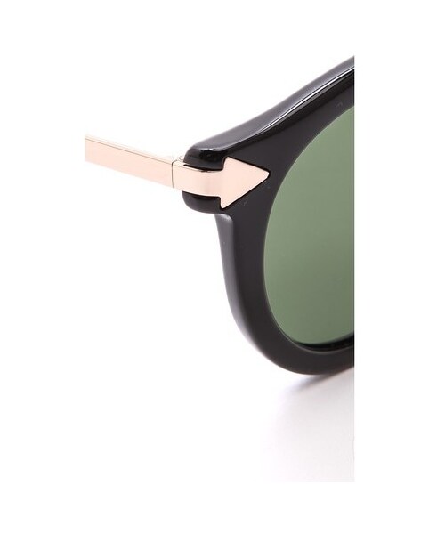 KAREN WALKER（カレンウォーカー）の「Karen Walker Special Fit Harvest Sunglasses（サングラス・レディース・Crazy Tort/Smoke Mono・One Size）」の2枚目の写真