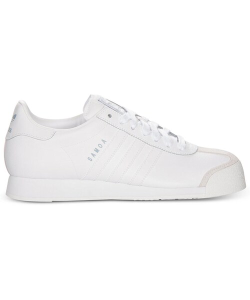 adidas（アディダス）の「adidas Men's Originals Samoa Sneakers from Finish Line（スニーカー・メンズ・WHITE/WHITE・9.5/10/7/11/9/8/7.5/11.5/12/10.5/8.5/13）」の6枚目の写真