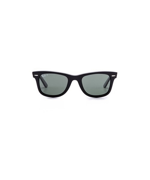 Ray-Ban(レイバン)の「Ray-Ban Polarized Wayfarer Sunglasses(サングラス・レディース・Black/Green Polar・One Size)」の5枚目の写真