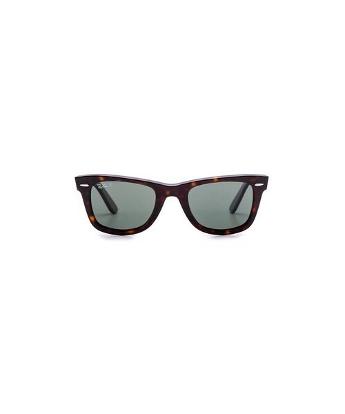 Ray-Ban(レイバン)の「Ray-Ban Polarized Wayfarer Sunglasses(サングラス・レディース・Black/Green Polar・One Size)」の2枚目の写真