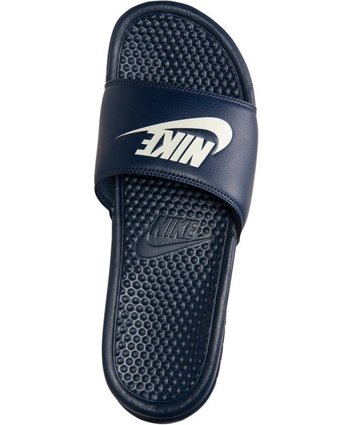 NIKE(ナイキ)の「Nike Men's Benassi JDI Slide Sandals from Finish Line(サンダル・メンズ・MIDNIGHT NAVY/WINDCHILL・13/12/8/10/14/7/11/9)」の7枚目の写真