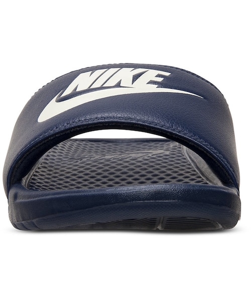 NIKE(ナイキ)の「Nike Men's Benassi JDI Slide Sandals from Finish Line(サンダル・メンズ・MIDNIGHT NAVY/WINDCHILL・13/12/8/10/14/7/11/9)」の5枚目の写真