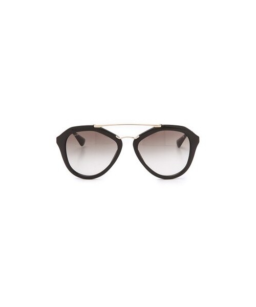 PRADA（プラダ）の「Prada Aviator Sunglasses（サングラス・レディース・Black/Black・One Size）」の8枚目の写真