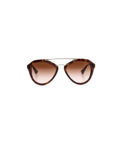 PRADA（プラダ）の「Prada Aviator Sunglasses（サングラス・レディース・Black/Black・One Size）」の7枚目の写真