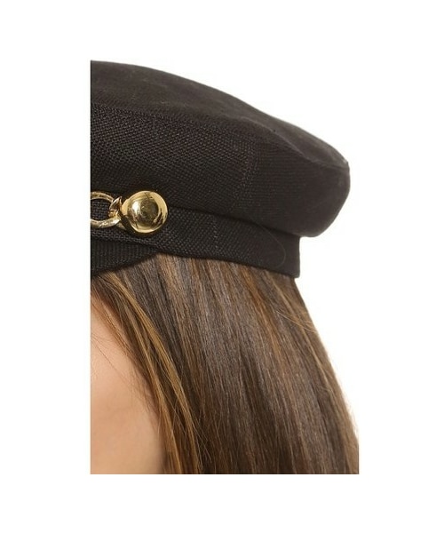 Eugenia Kim ユージニアキム レオパード ニット帽 グレー EUGENIA KIM（ユージニアキム）の「Eugenia Kim Marina Hat（）」 - WEAR