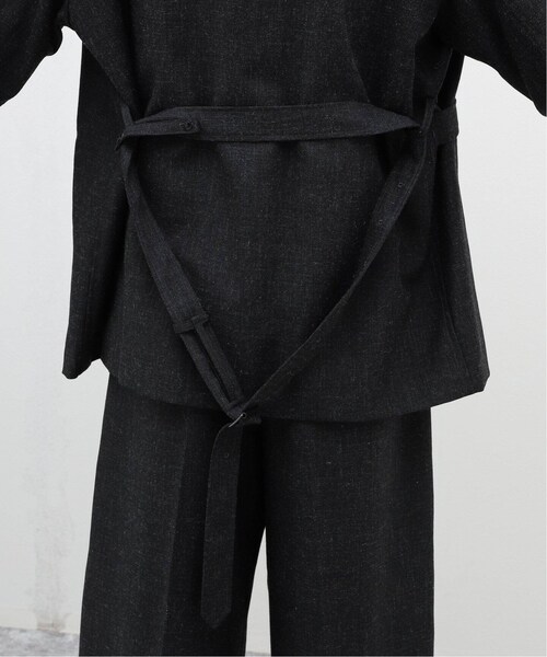 EDIFICE（エディフィス）の「Wool Ramie Motorcycle Jacket（）」 - WEAR