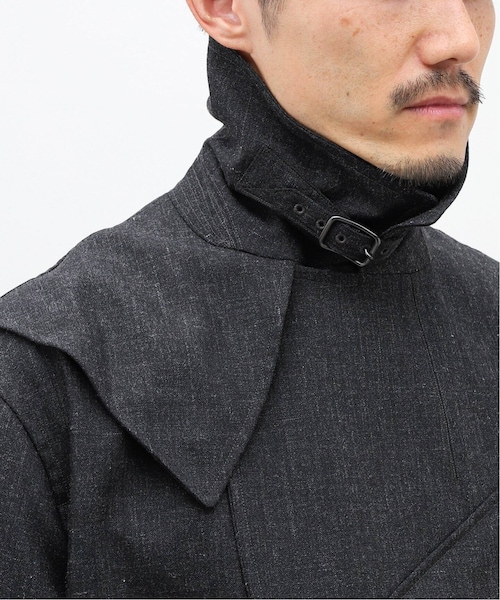 ジャケット・アウター blurhms Wool Ramie Motorcycle Coat/2 blurhms 新作Wool Ramie Motorcycle Jacket style.2023.10.20