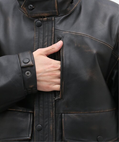 CCU シーシーユー morgan bomber JKT レザー（JOURNAL STANDARD