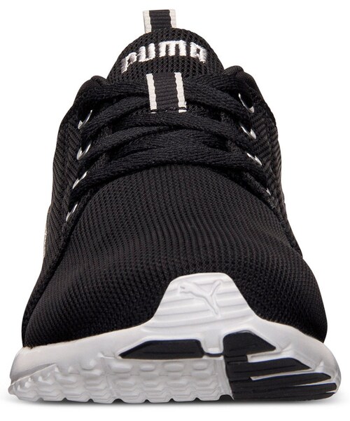 PUMA（プーマ）の「Puma Men's Carson Runner Casual Sneakers from Finish Line（スニーカー・メンズ・BLACK/PUMA SILVER・10）」の5枚目の写真