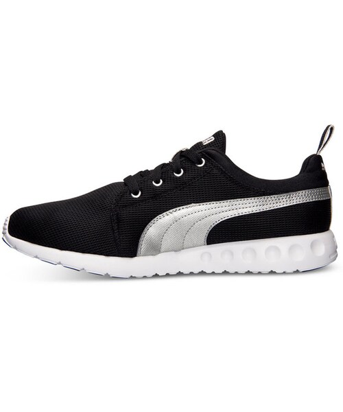 PUMA（プーマ）の「Puma Men's Carson Runner Casual Sneakers from Finish Line（スニーカー・メンズ・BLACK/PUMA SILVER・10）」の3枚目の写真