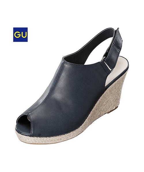 GU（ジーユー）の「（GU）ＷＯＭＥＮブーティサンダル（WOMEN ⁄ シューズ・レディース・BROWN/BLACK/NAVY・M/S/L）」の3枚目の写真