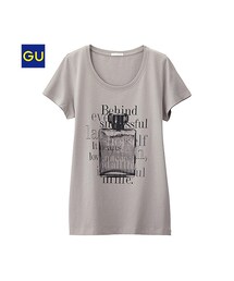 GU | （GU）グラフィックＴ（ロイヤルピクニック・半袖）Ｆ(トップス)