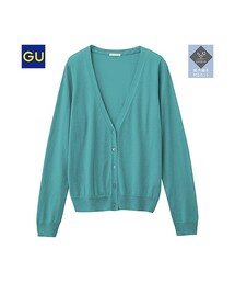 GU | （GU）ＵＶカットＶネックカーディガン（長袖）Ａ(ジャケット/アウター)