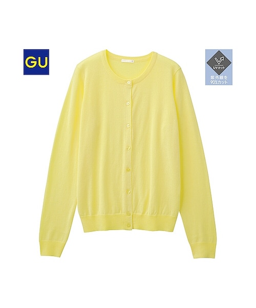 Pon.pon様コメント専用 GU（ジーユー）の「（GU）UVカットクルーネックカーディガン