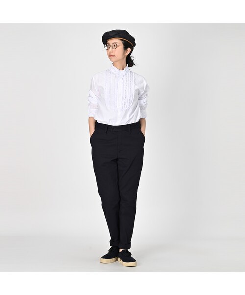 45R おこめチノの908スラックス 45Rおこめチノの908パンツ: WOMEN｜45R