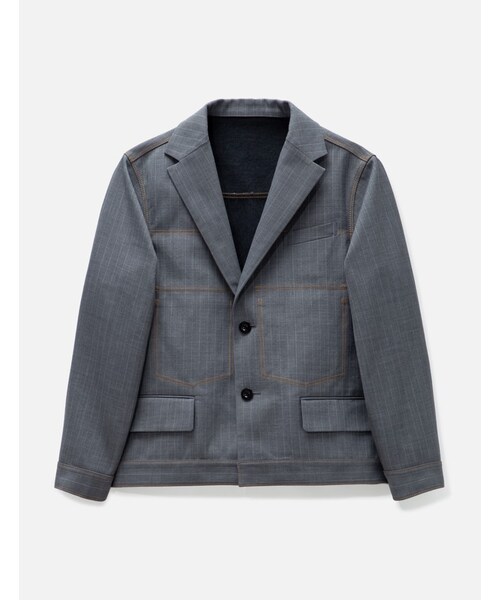 Sacai（サカイ）の「Chalk Stripe Jacket（）」 - WEAR