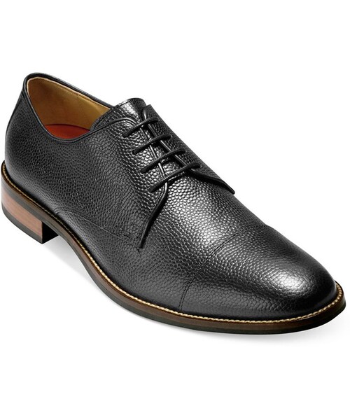 COLE HAAN(コールハーン)の「Cole Haan Lenox Hill Cap Toe Oxfords(シューズ・メンズ・Black/Black Grain Waterproof・10M/9M/13/10.5M/11M/9.5M/12M/8/8.5M/7M/9.5/8.5/9/12/13M/8M)」の3枚目の写真