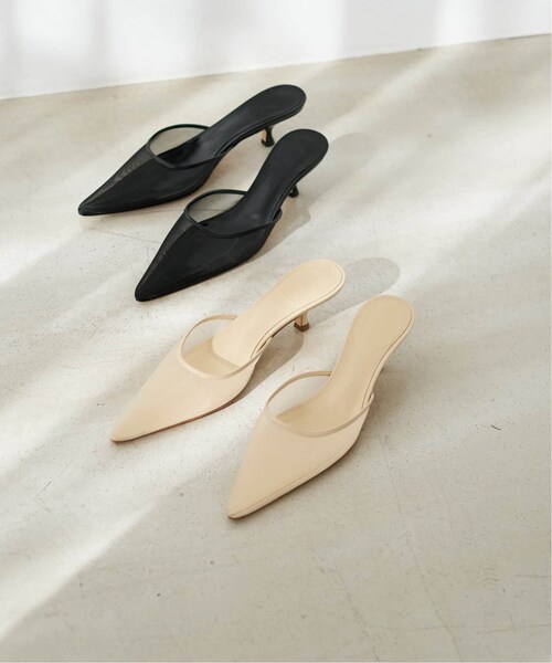 Plage BRENTELLA MESH POINTED ミュール plage（プラージュ）の「《予約》MESH POINTED ミュール