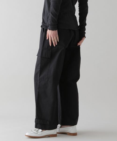 studio CLIP（スタディオクリップ）の「《natural by clip》コンパクトチノカーゴパンツ（パンツ・ピンク(WEB限定)/オフホワイト11/ブラック19/カーキ78・F）」の11枚目の写真