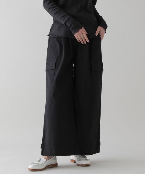 studio CLIP（スタディオクリップ）の「《natural by clip》コンパクトチノカーゴパンツ（パンツ・ピンク(WEB限定)/オフホワイト11/ブラック19/カーキ78・F）」の13枚目の写真