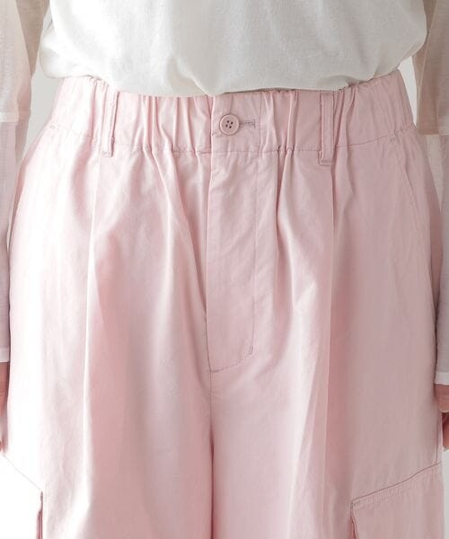 studio CLIP（スタディオクリップ）の「《natural by clip》コンパクトチノカーゴパンツ（パンツ・ピンク(WEB限定)/オフホワイト11/ブラック19/カーキ78・F）」の19枚目の写真