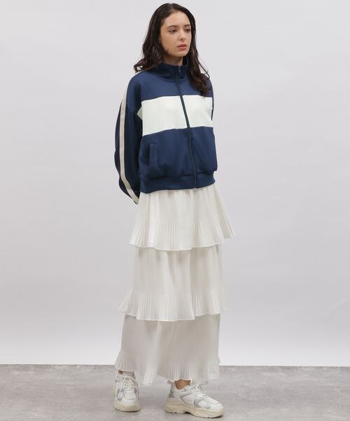 LAKOLE(ラコレ)の「ケシプリーツティアードスカート(スカート・グレー15/ブラック19/アイボリー52・S/M)」の14枚目の写真