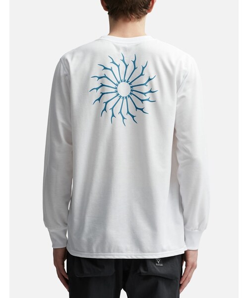 South2 West8（サウスツーウェストエイト）の「Long Sleeve Round Pocket T-shirt（その他・メンズ・White・S/M/L/XL）」の4枚目の写真