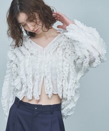 【HERITANOVUM】ラッフルボレロ