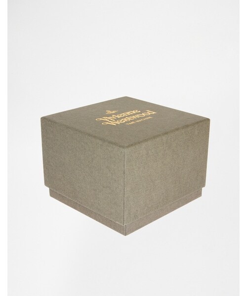 Vivienne Westwood（ヴィヴィアンウエストウッド）の「Vivienne Westwood Classic Leather Strap Watch（アナログ腕時計・メンズ・tan・One Size）」の4枚目の写真