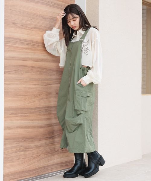 RAGEBLUE（レイジブルー）の「＜先行予約＞フロントジップ/ミリタリー