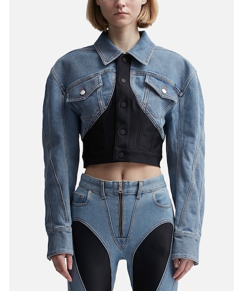 Cropped Denim Jacket