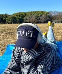 CIAOPANIC TYPY | 【UNISEX】ロゴ刺繍キャップ(キャップ)