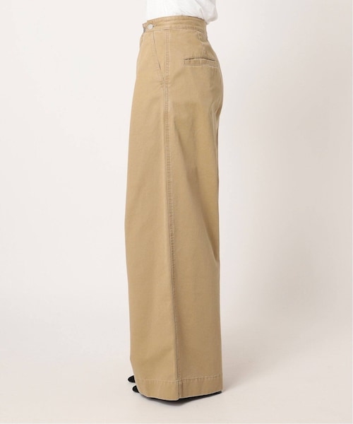 プラージュ　チノパン ベージュ　2タック　plage plage（プラージュ）の「Chino tuck パンツ（）」 - WEAR