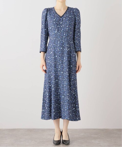 La TOTALITE（ラトータリテ）の「マルチフラワープリントワンピース  