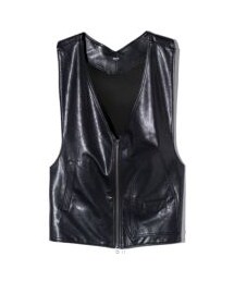 GB0224/JKT04 : Astro Leather Vest / アストロレザーベスト