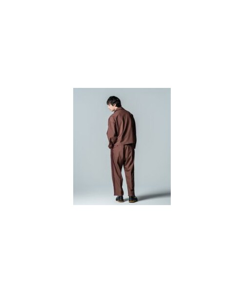GB0224/P20 : One Tuck Line Jersey Pants / ワンタックラインジャージパンツ