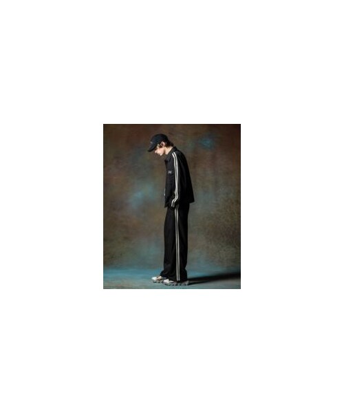 GB0224/P20 : One Tuck Line Jersey Pants / ワンタックラインジャージパンツ