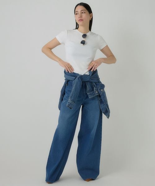 chaos カオス 2025◇WHY NOT NOW◇プルーフデニムスカート chaos