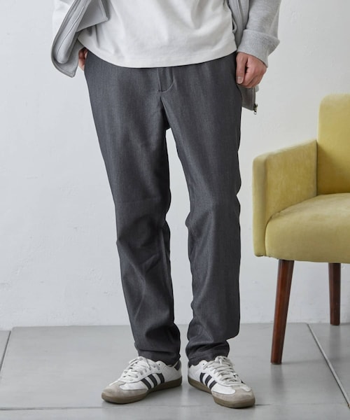 CIAOPANIC TYPY(チャオパニックティピー)の「デニムライクスラックスイージーパンツ(デニムパンツ・メンズ・ベージュ/ネイビー/チャコールグレー・L/M/S/XL)」の2枚目の写真