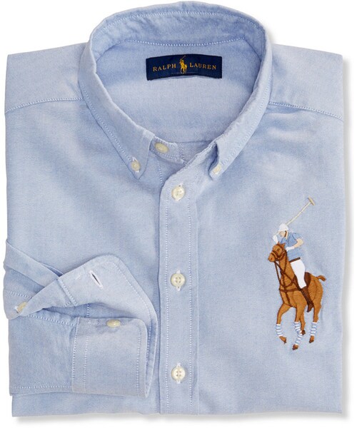 Ralph Lauren,Ralph Lauren Boys' Blake Big Pony Oxford Shirt