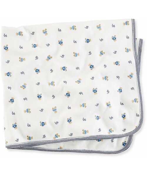 RALPH LAUREN（ラルフ ローレン）の「Ralph Lauren Baby Blanket, Baby Boys Reversible