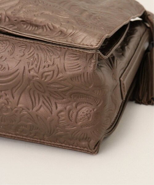 HIROB（ヒロブ）の「Flamenco Bag（バッグ・ブラウン/(020)/フリー/残り1点）」の6枚目の写真