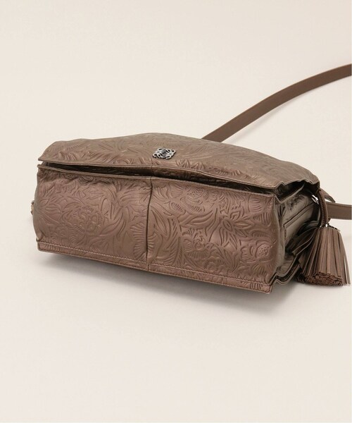 HIROB（ヒロブ）の「Flamenco Bag（バッグ・ブラウン/(020)/フリー/残り1点）」の5枚目の写真